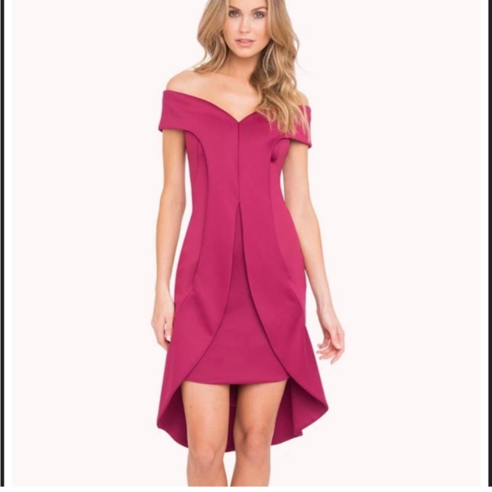 Black Halo Neoprene Anderson Dress 12